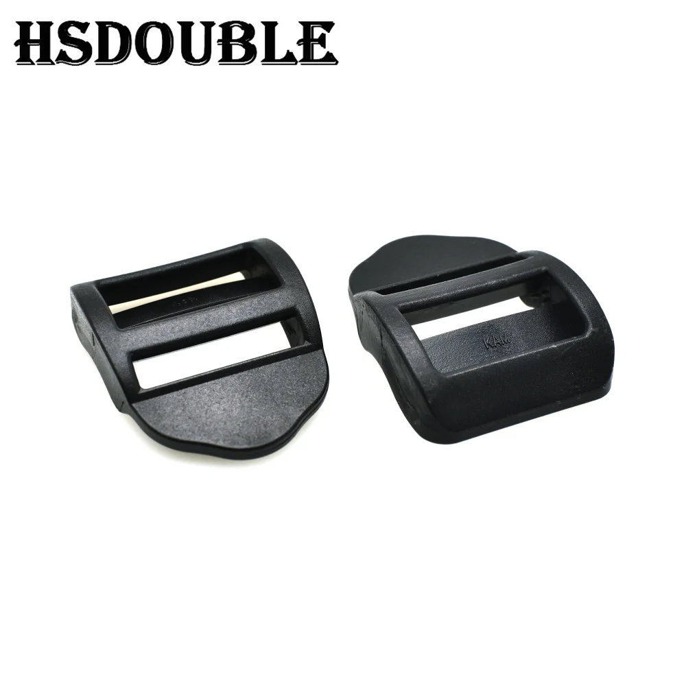 Plastic Ladder Lock Slider Release Buckles 20mm 25mm 32mm 38mm 10 Pcs/Pack for Backpack Straps Webbing