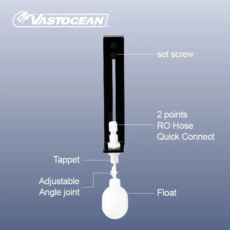 Aquarium float valve water replenisher automatic water replenishment for fish tanks unpowered replenishment for freshwat aquarium water replenishing tool