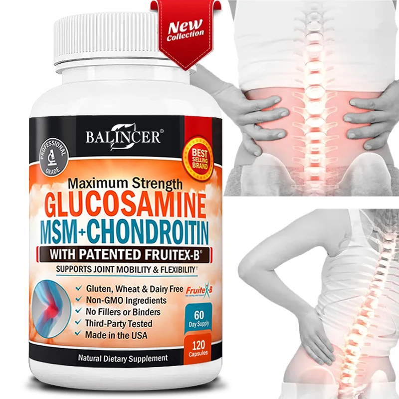 GlucosamineMSMChondroitinCurcuminHelpsSupportSciaticNerveCare