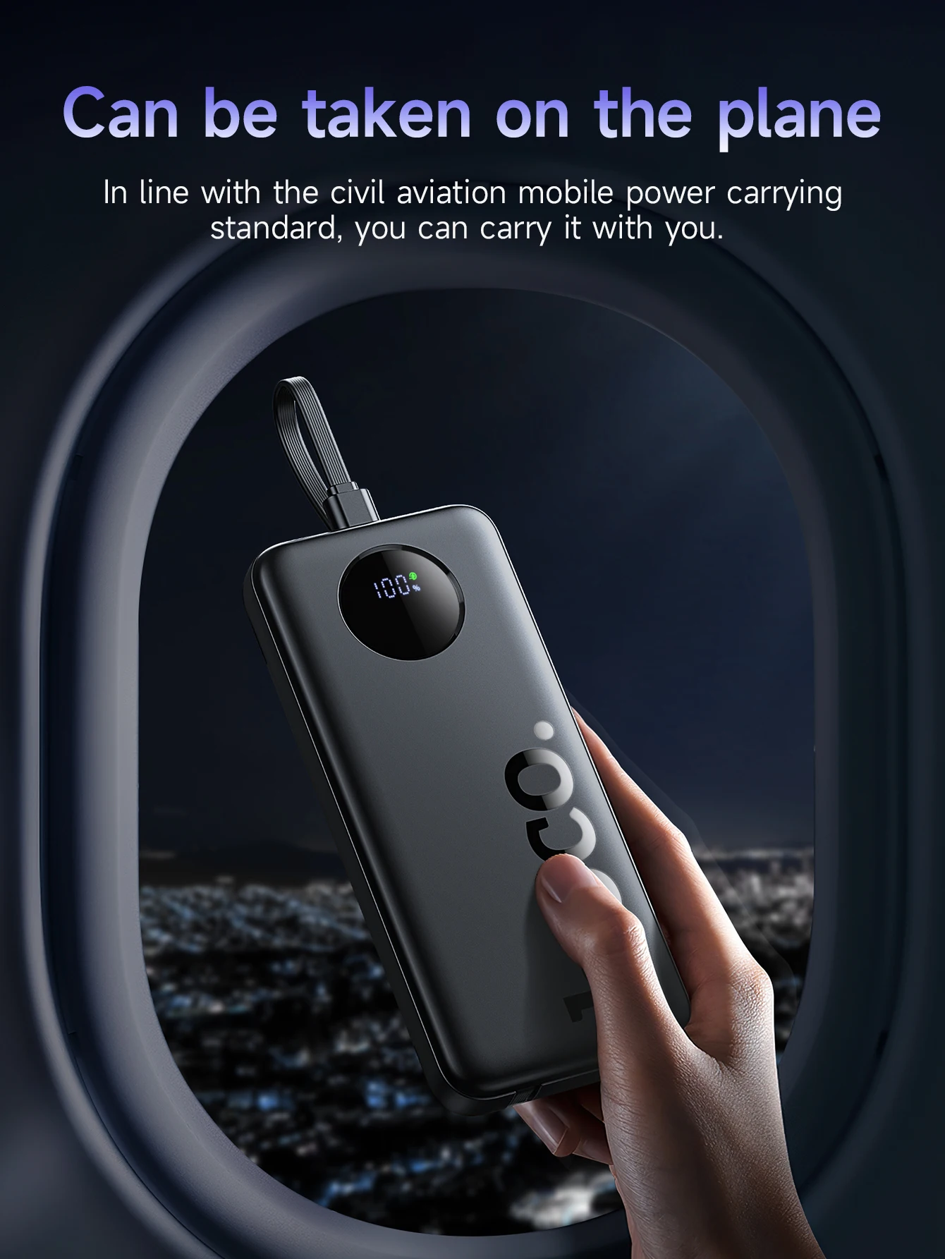 HOCO J132 10000mAh 22.5W Power Bank QC3.0