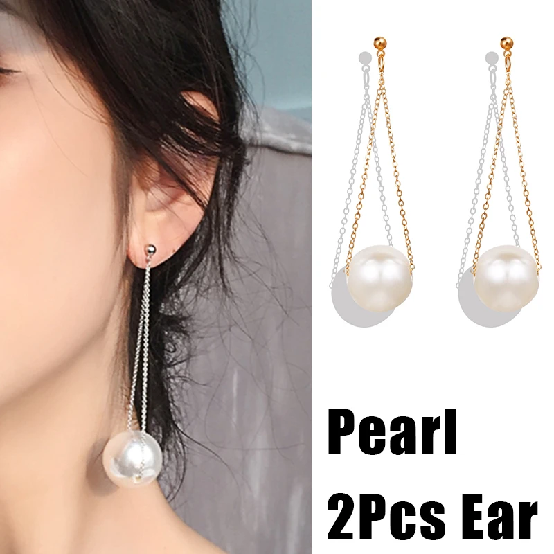 Ear Clip Earrings Clip Earrings Ear Clip 17KM Gold Color Leaves Ear Cuff Black Non-Piercing Ear Clips Fake Cartilage Earrings Clip Earrings For Women Jewelry