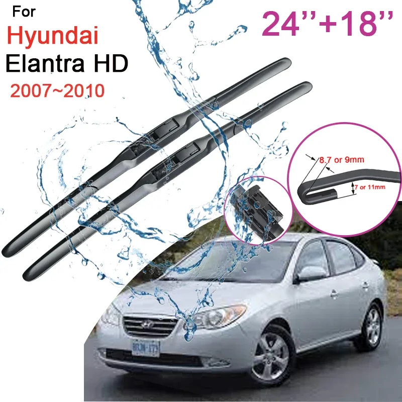 Hyundai Elantra HD 2007 ~ 2010 car windshield front wipers