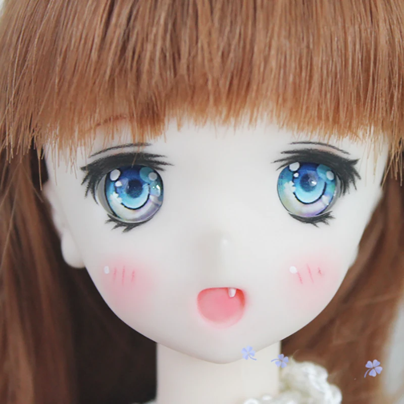 

1/3 1/4 BJD SD DD Doll Pressing Cartoon Eyes 14 16 18 20 22 24mm