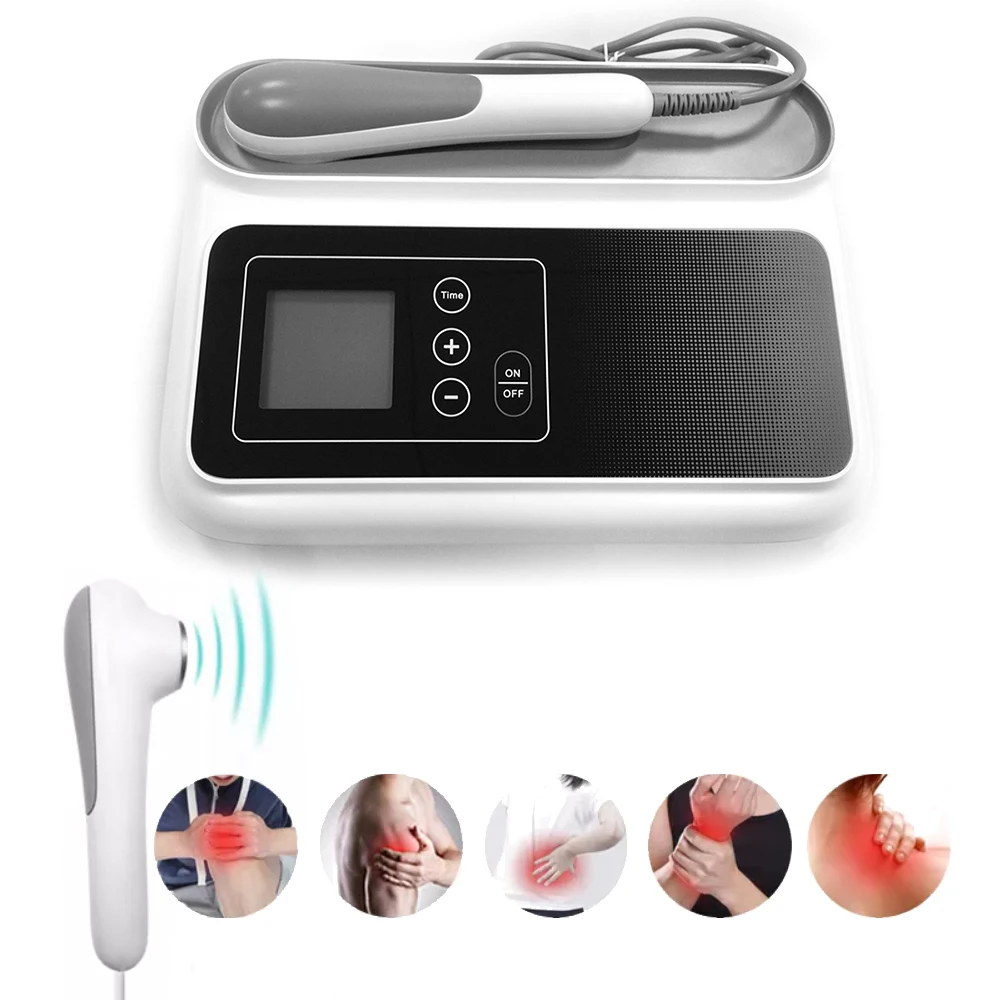 

2022 Portable Electric Physiotherapy Physical Ultrasound Therapy Machine For Pain Relief Muscle Healing