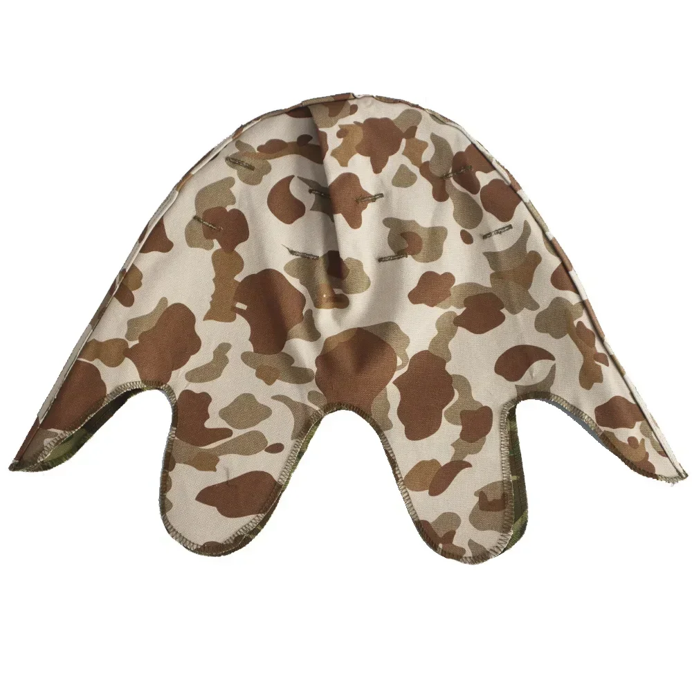 M1 Pacific Camo Helmet Cover Helmet Decoration Stery WWII WW2 American Soldier M1 Cotton Cover