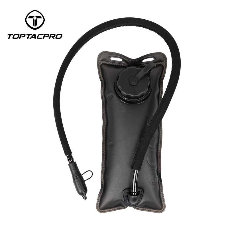 

TOPTACPRO Tactical 1L Hydration Bladder Water Bladder Water Reservoir Hunting Running Hydration Vest Backpack Black 8907