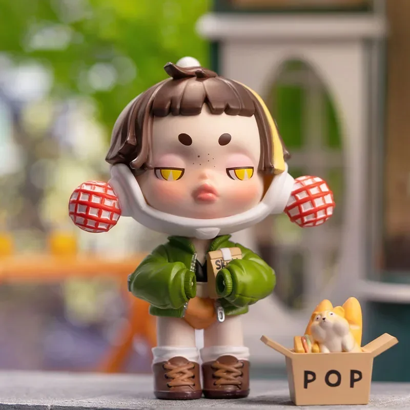 POP MART 스컬판다 인생은 연극과 같다 트렌디 블라인드 박스 장난감 미스터리 박스 액션 피규어 서프라이즈 귀여운 모델 생일 선물