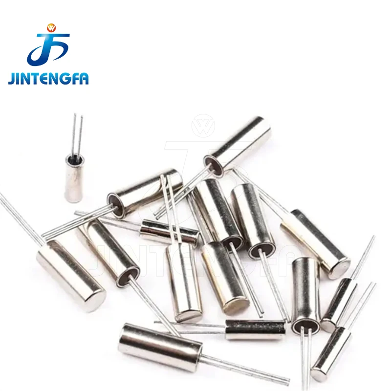 32.768 KHZ 32.768K 3*8mm Cylinder Quartz Resonator 32.768KHZ Oscillator Quartz Crystal 12.5pF &plusmn;10ppm 10PCS/Lot quartz resonator