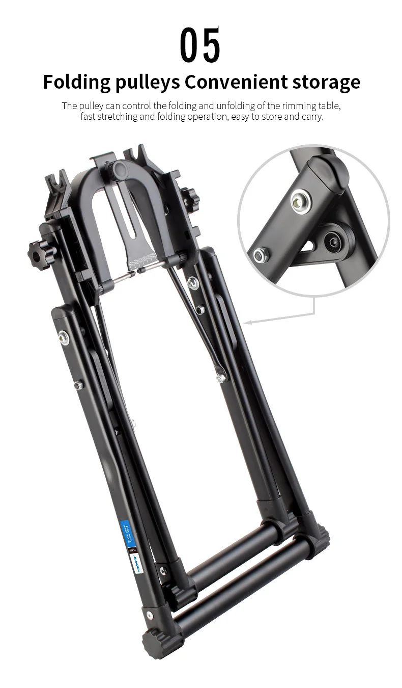 TOOPRE Klapp Fahrrad Felge Nabe Einstellung Tisch Reparatur Werkzeug Für Mountain Road Fahrrad Felge Aligner Fahrrad Radnabe Corrector – Detail 11