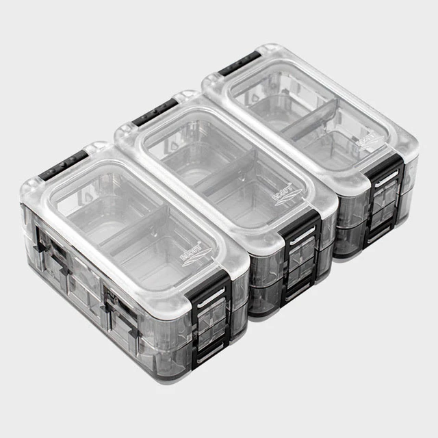 Fishing Tackle Box Carp Accessories Organizer Case Clear Top Fishing Lure Storage  Box Fishing Lure Hooks Storage Box for Fishing