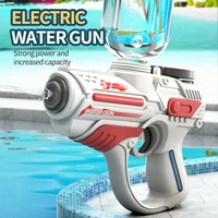 2023 Electric Automatic Water Gun Children High-pressure Outdoor Beach Large-capacity Swimming Pool Summer Toy for Children Boy 2