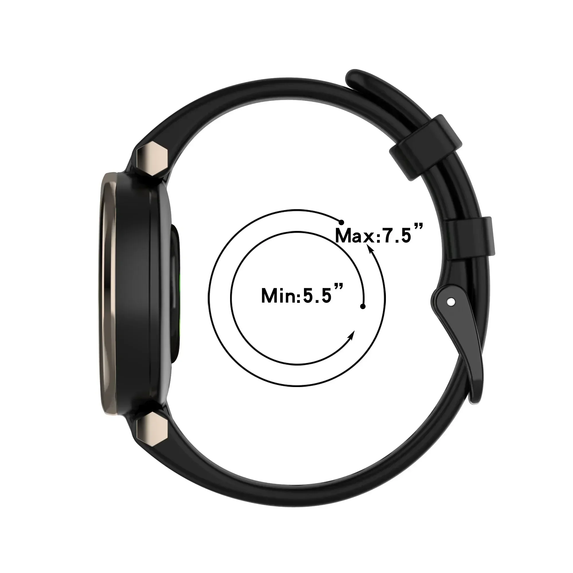 Women's Sport Silicone Watch Band - Fashion Fitness Strap