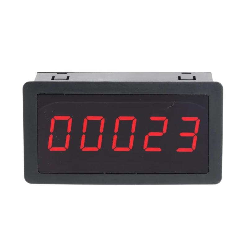 0-99999 12-24V 빨간색 5 자리 0.56 LED 패널 카운터 미터 업 플러스 토탈라이저