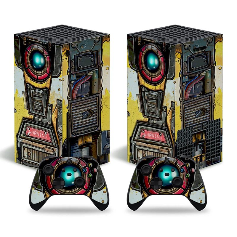 X, Decalque Capa para Console e 2