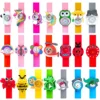 Lovely Baby Cartoon 3D Animals Boys Girls Kids Students Unicorn Birthday Party Christmas Gift Study Time Slap Watches Clock 1
