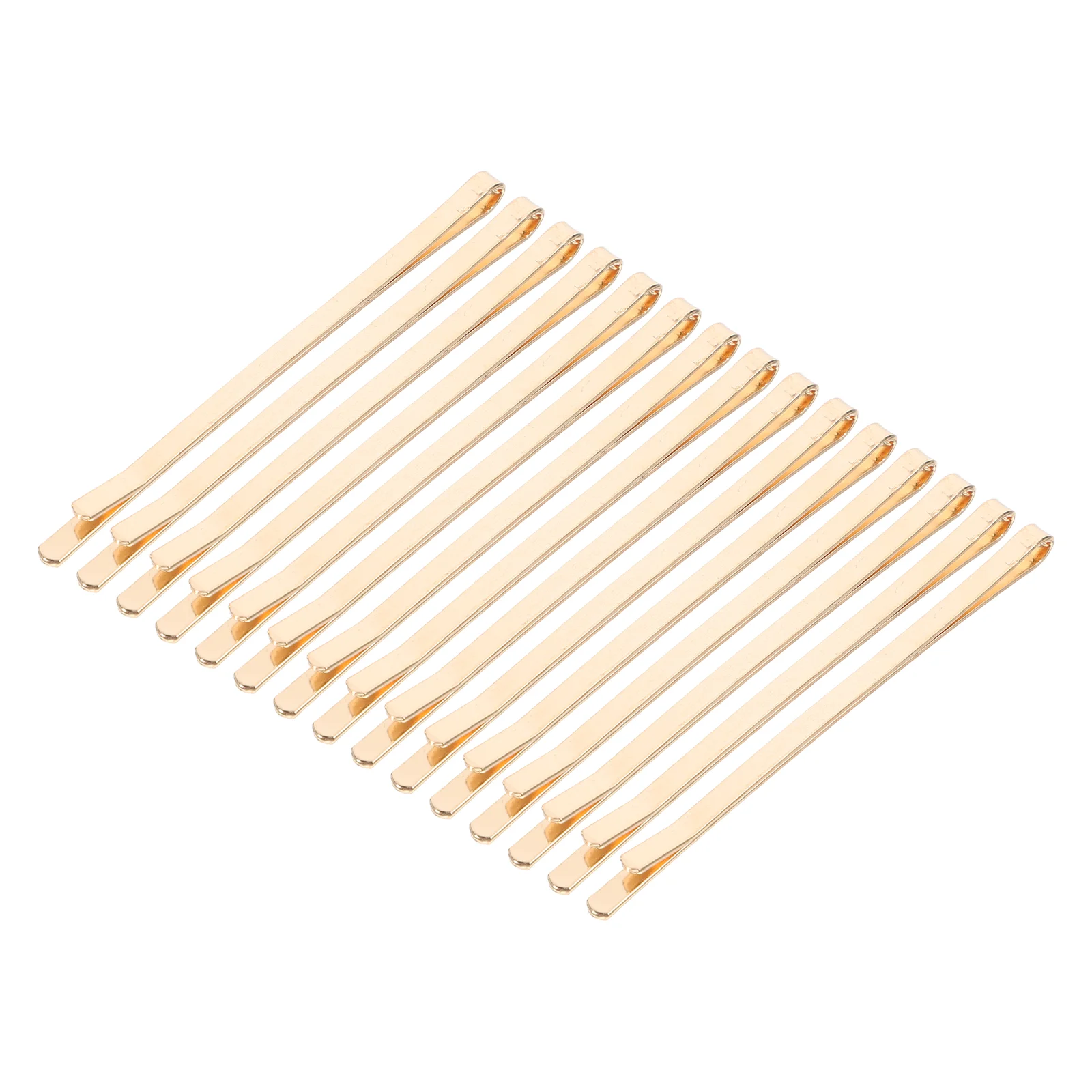 

40 Pcs Hair Clip Metal DIY Clips for Styling Headgear Non-slip Manual Slides Iron Barrettes Blank Miss Holder