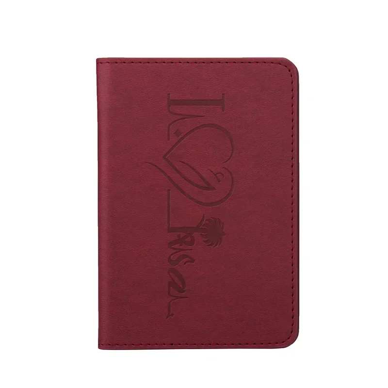 

Stylish Embossed Middle Eastern Passport Holder City Pattern Saudi Arabia Passport Book Israel Passport Case Case