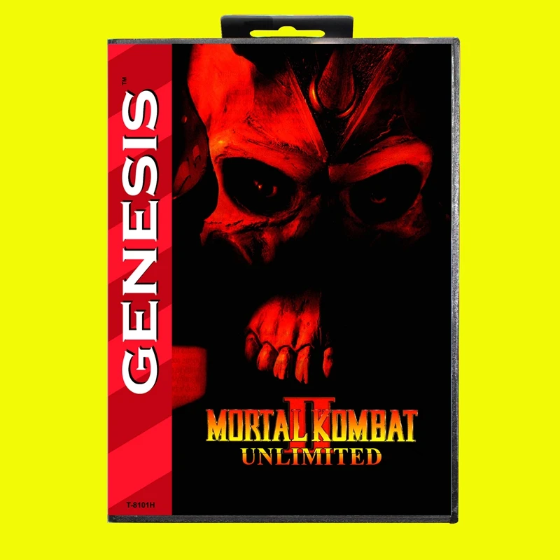 

Картридж для игровой консоли Mortal Kombat II Unlimited MD, 16 бит