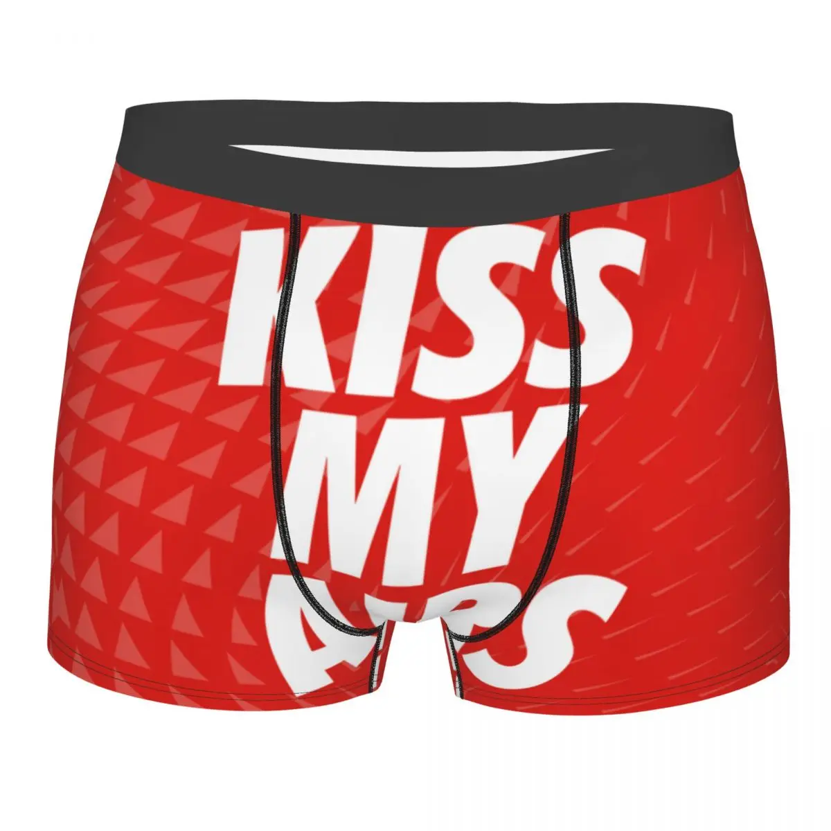 

Kiss My Airs Underwear Men Printed Customized Boxer Briefs Shorts Panties Breathable Underpants