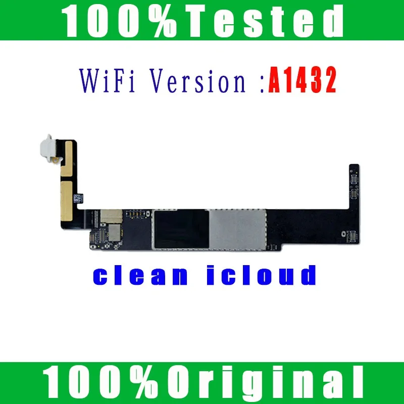 Original Free iCloud For Ipad Mini 1 Motherboard No ID Account Logic Board A1432 A1454 OR A1455