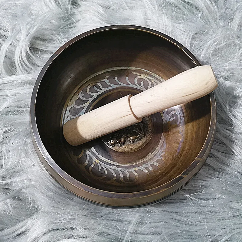 Nepal Tibetan Sing Bowl 7 size Himalayan Buddhist Yoga Meditation Singing Bowl Fengshui 2
