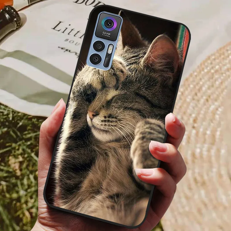 Wolf Lion Shockproof Black Silicone Phone Case Cover
