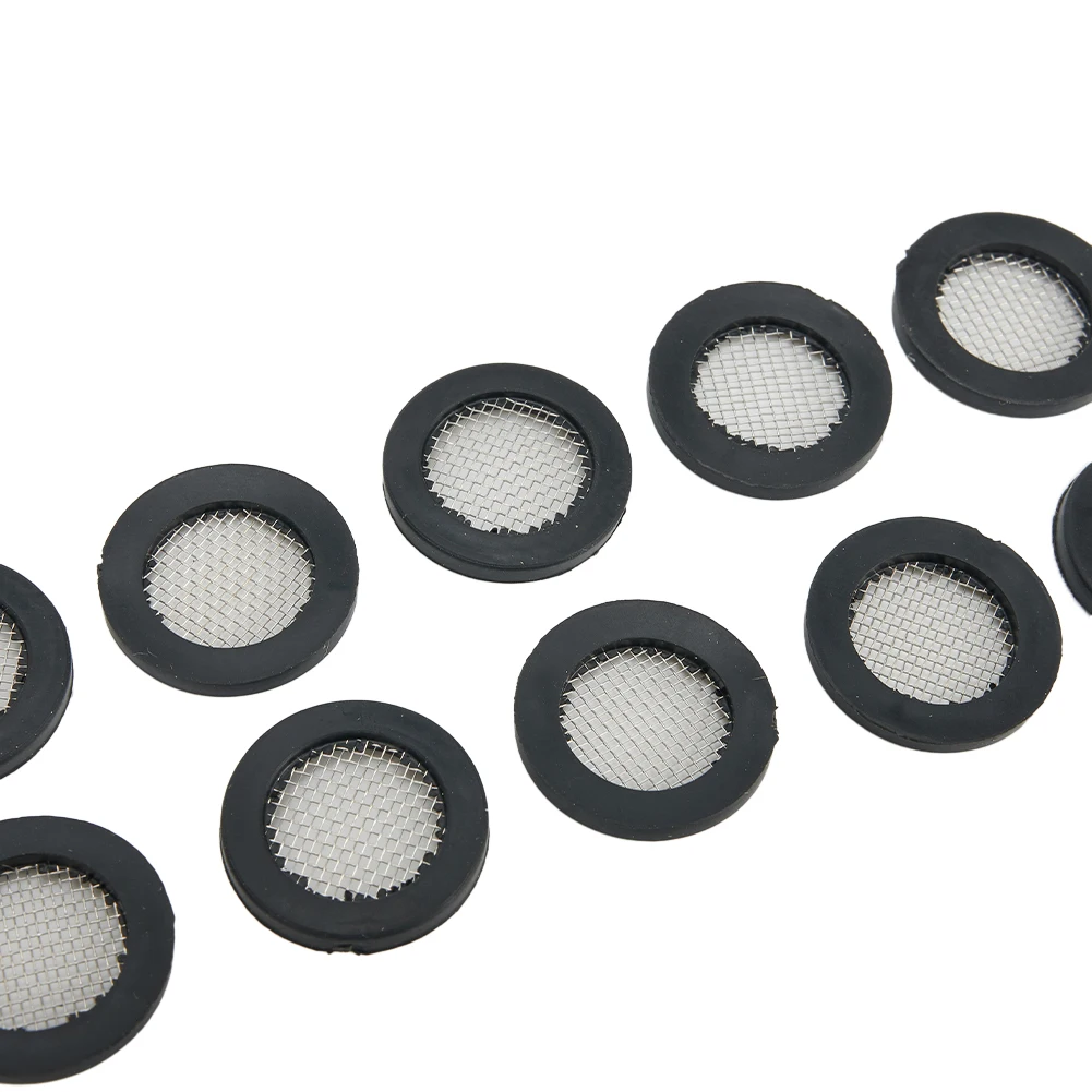 

Hose Gasket Rubber Washer 20pcs Accessories Black For 1/ 2in Tap Head O Ring Replacement Shower Head Practical