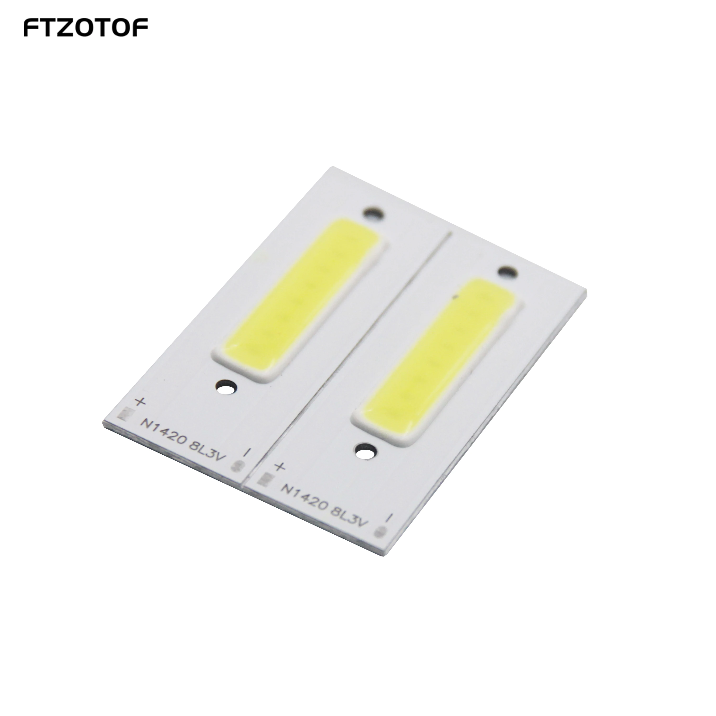 

Новое поступление, строка ламп с монолитным блоком светодиодов FTZOTOF, 3 в, 3,7 В постоянного тока, 1,5 Вт, 43x15 мм, световая полоса, строка, источник холодного белого света, сделай сам, рабочие лампы, трубки