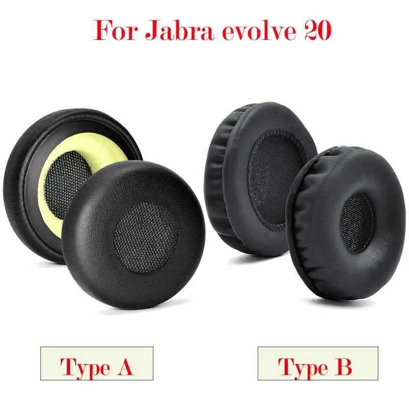 

1 пара, кожаные амбушюры ДЛЯ Jabra Evolve 20 20se 30 30II 40 65 65 + 75 75 + uc ms