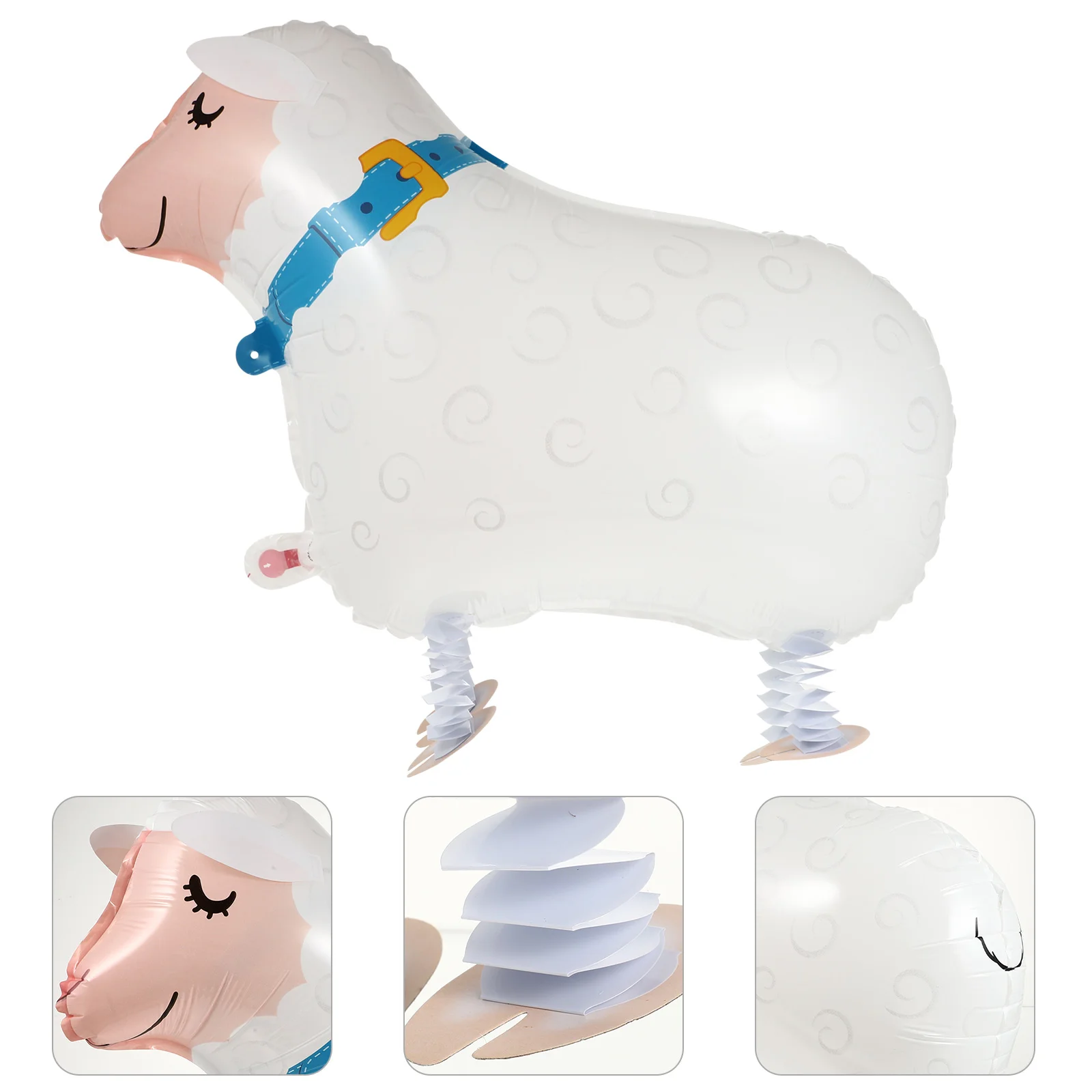 

Walking Sheep Balloons Animals Pets Aluminum Foil Pet Air Balloons Decoration Party Prop Animal Air Walkers For Kids