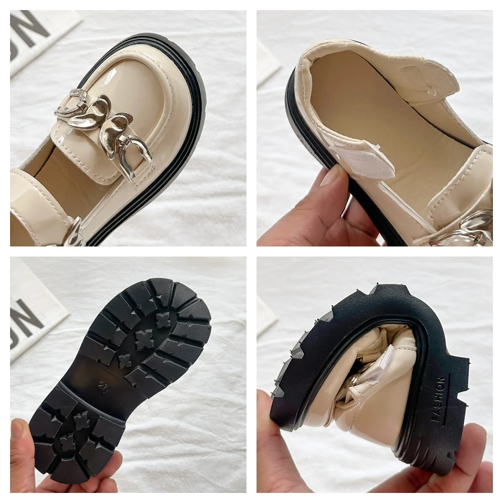 Girls Platform Mary Jane Shoes Soft Sole Autumn