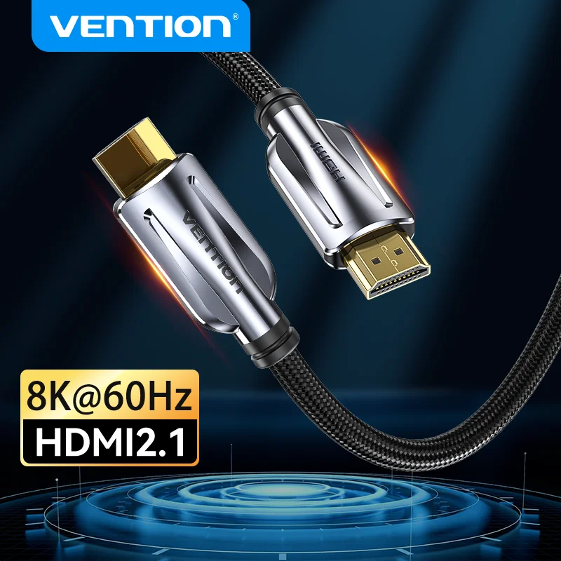 Vention HDMI 2.1 Cable for TV Box USB C HUB PS5 HDMI Cable 8K/60Hz Ultra  High-speed HDMI Splitter Cable eARC HDR10+ HDMI2.1 Cabl - AliExpress