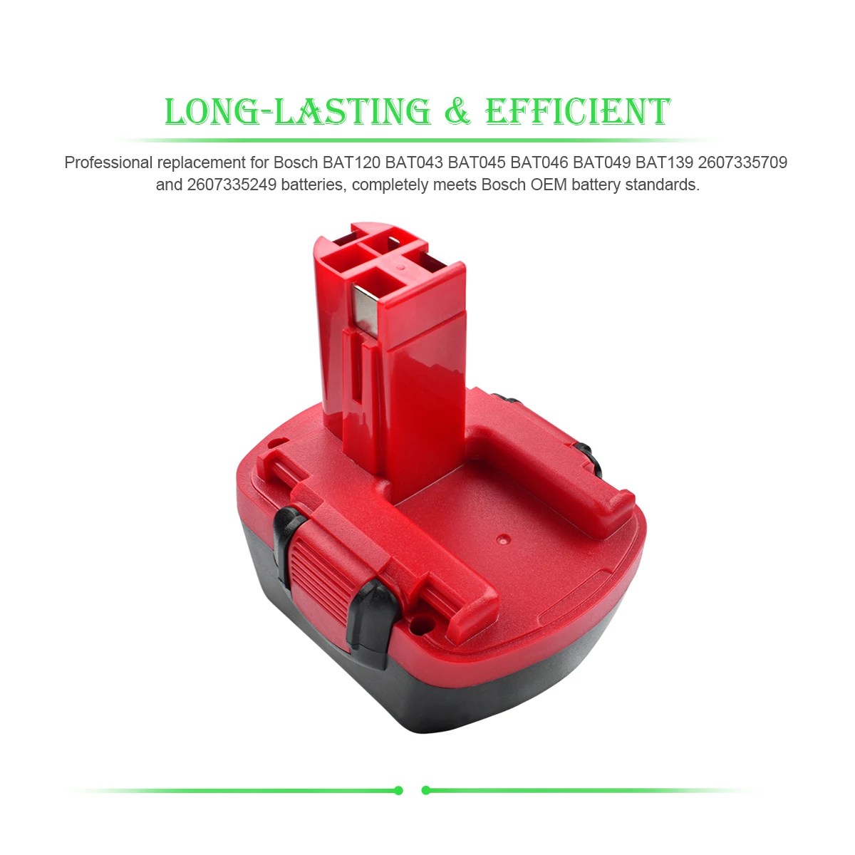 Bateria Ni-mh para Chave de Fenda Bosch 12v 14.4 Volt Gsr 3.5ah d 70745 Bateria - Image 2