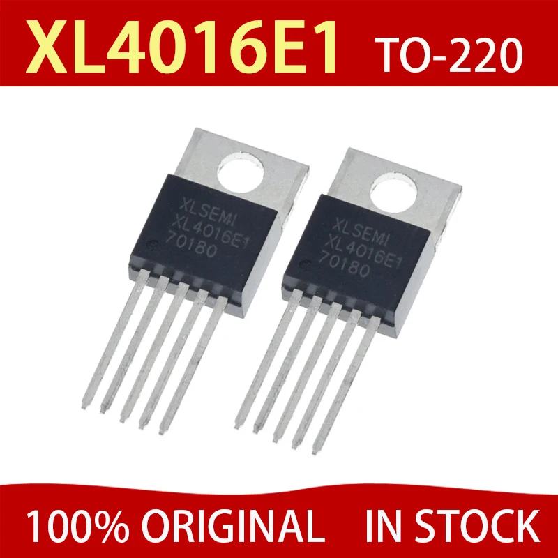

20PCS 100% New XL4016E1 XL4016 4016E1 XL4016E TO220-5 TO-220-5