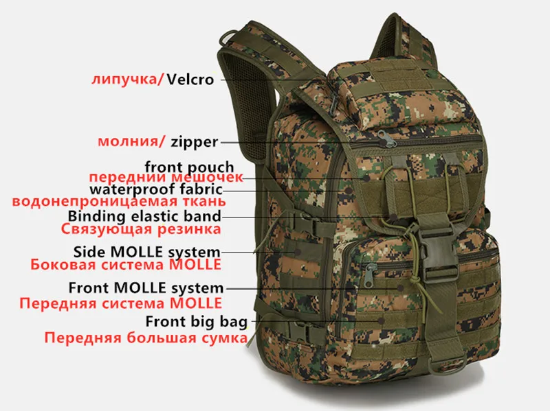 2025 New Waterproof Tactical Backpack - Image 4