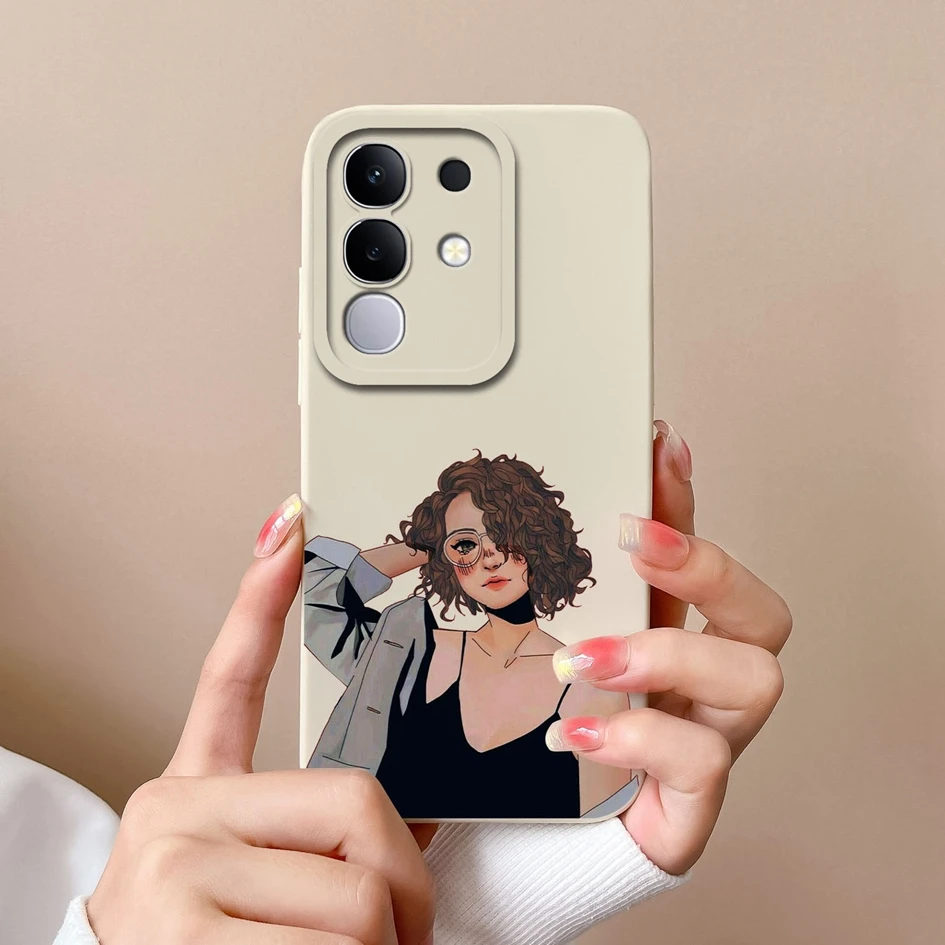 Cute Creative Pattern Soft Silicone Shockproof Phone Case Housing