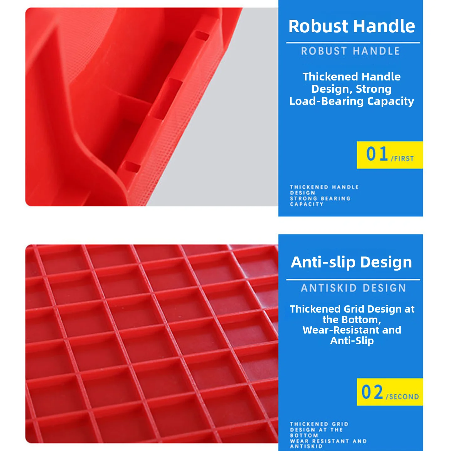 Thiened Plastic Storage Box Rectangular Rotating Basket for Outdoor Carriage Home Entryway Simple Sle Adult Storage Box