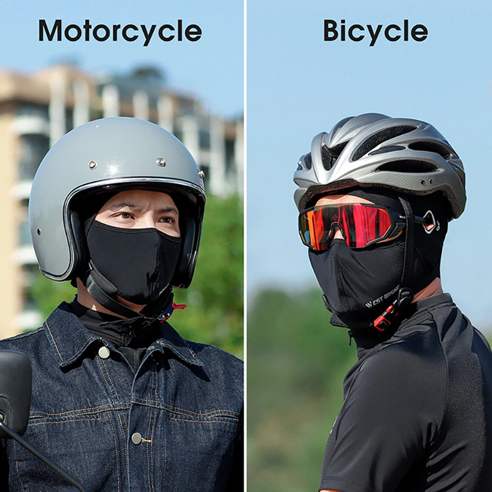 Windproof　Summer　Hat　Ice　Balaclava　Helmet　Silk　Sports　Breathable　Liner　Motorcross　Mask　Wear　Equipped　Face　Bicycle　Riding　Head　AliExpress
