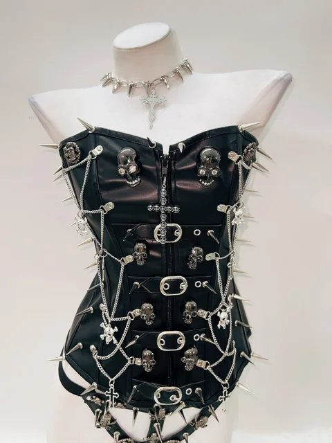 Spikey Buckle Corset 6