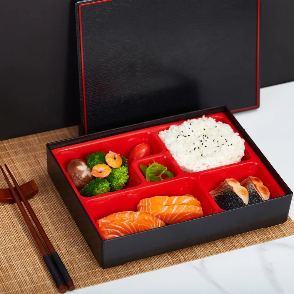Japanese Style Tableware Box ABS Sushi Sashimi Box Lunch