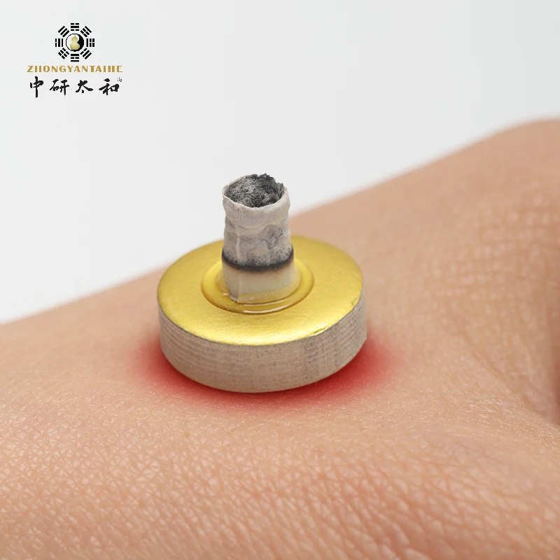 15 Pcs Mini Self-stick Moxa Chinese Moxibustion Therapy Massager Heating Acupunture Point Meridian Moxibustion Sticks Rolls 6