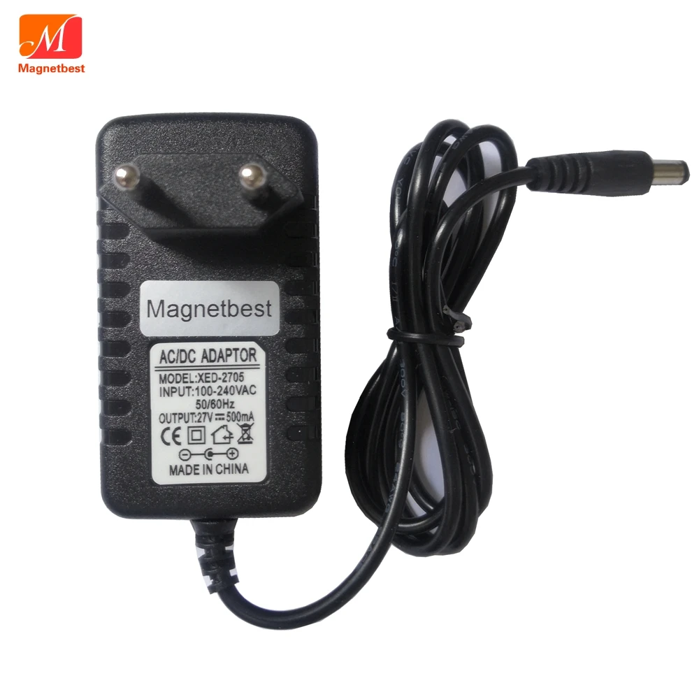 27V 0.5A 500mA AC DC 어댑터 변환기 dc 5.5*2.5/2.1mm 전원 어댑터 공급 충전기 EU/US/AU/UK 플러그