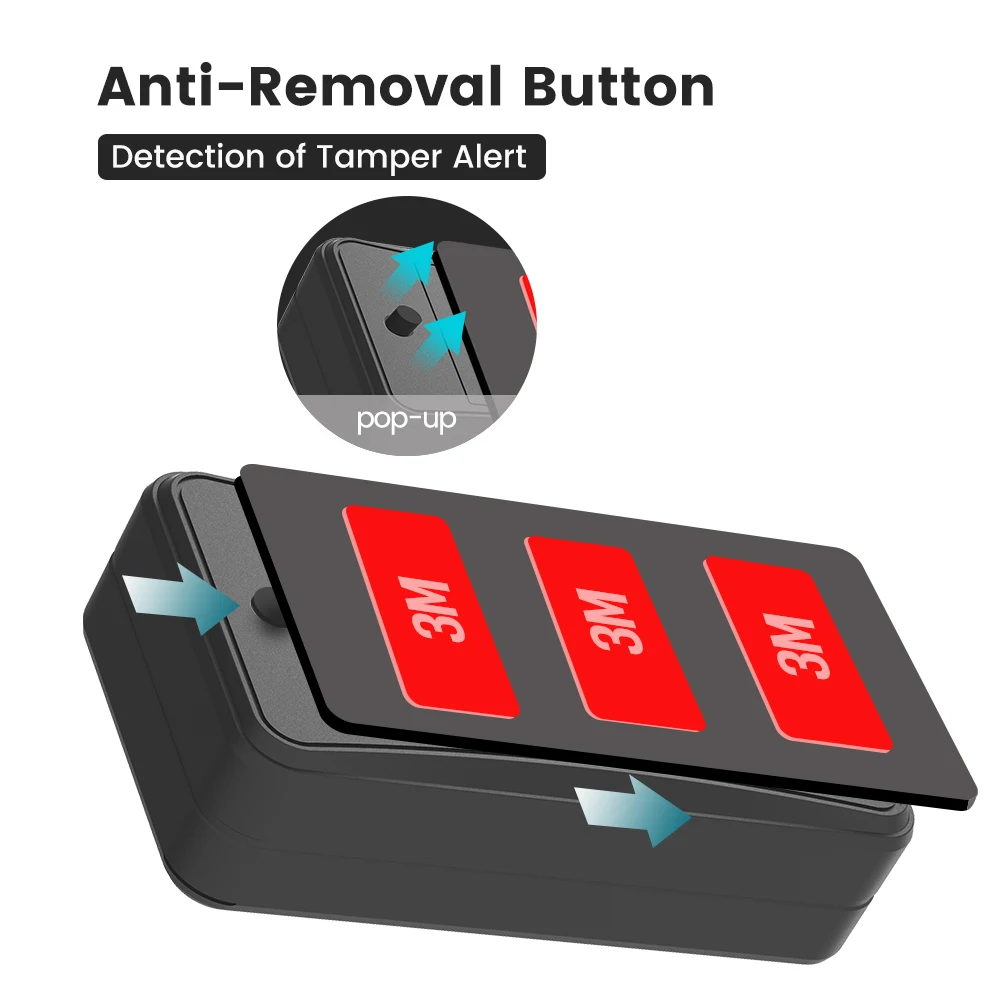 4G LTE Cat 1 Asset GNSS Tracker LL301 Remote Sound Monitor Temper Alert GPS Locator 10000mAh Battery Updated Of AT4 Car Tracking