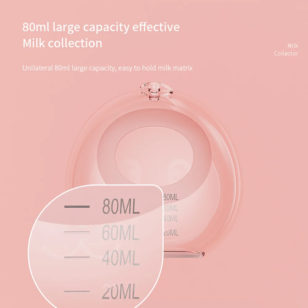 Breast Milk Collector Baby Feeding Breast Milk Saver Collector Anti-leakage Reusable Protect Sore Nipples NO BPA