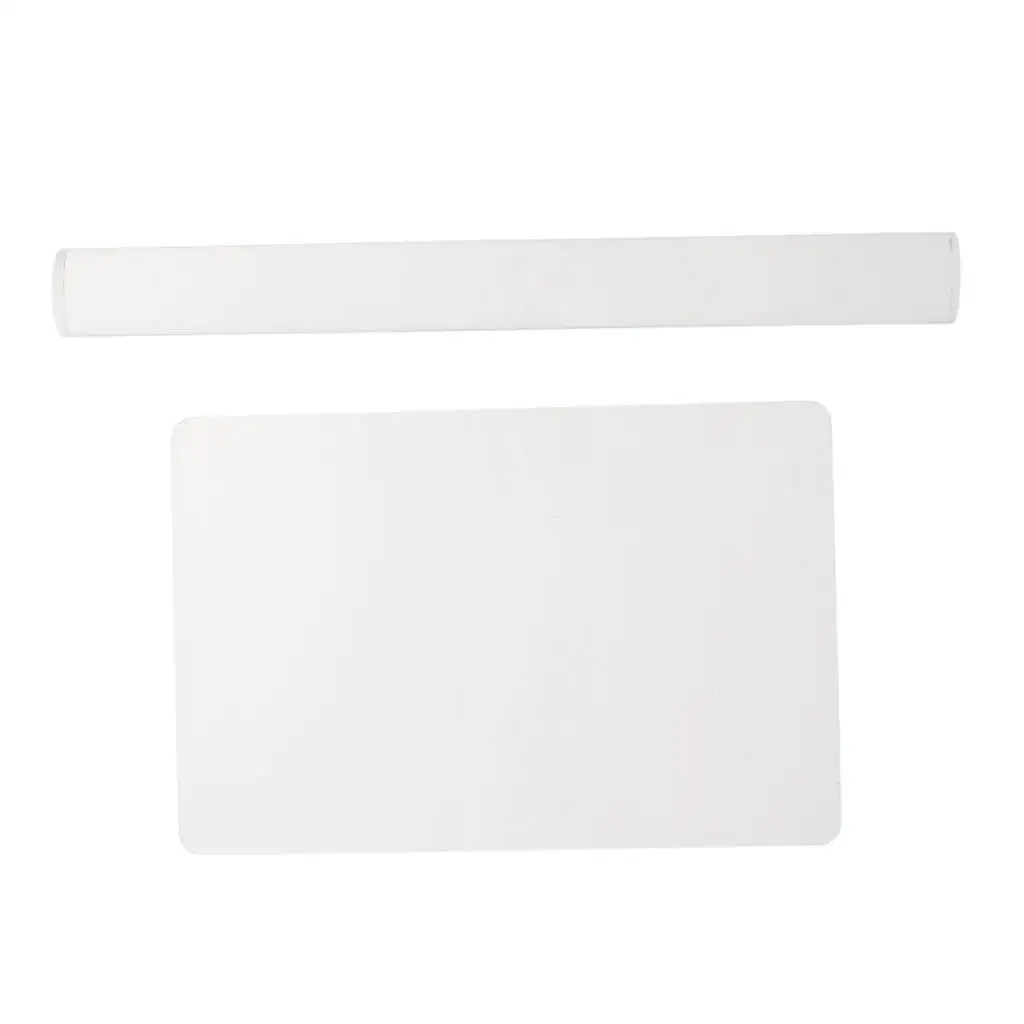 Acrylic Clay Roller with Acrylic Sheet Non-Stick Rollers for Shaping and Sculpting 2pcs Polymer Tool polymer clay tools clay sculpting tools clay craft tool