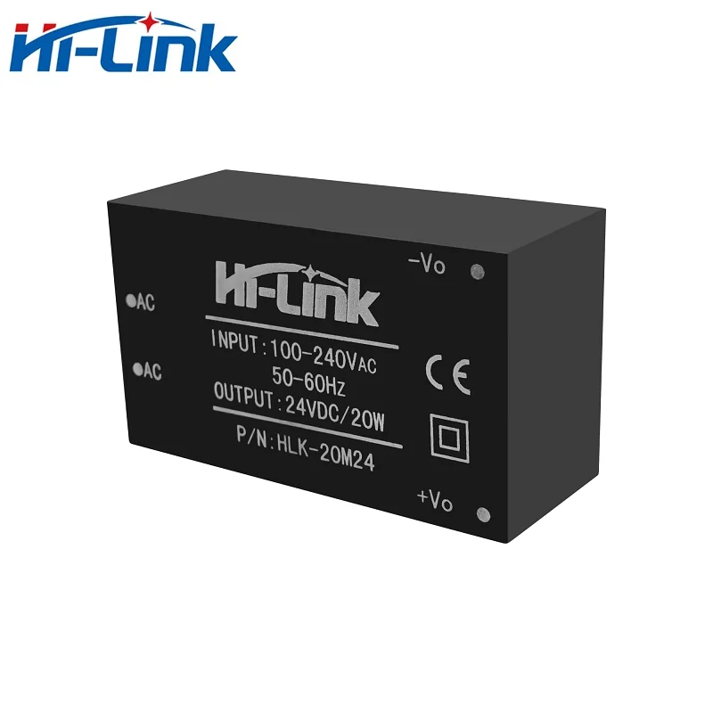 50pcs 220V To 5V 20W Isolated Switching Step Down Power Supply Module AC DC Converter High Efficiency HLK-20M05