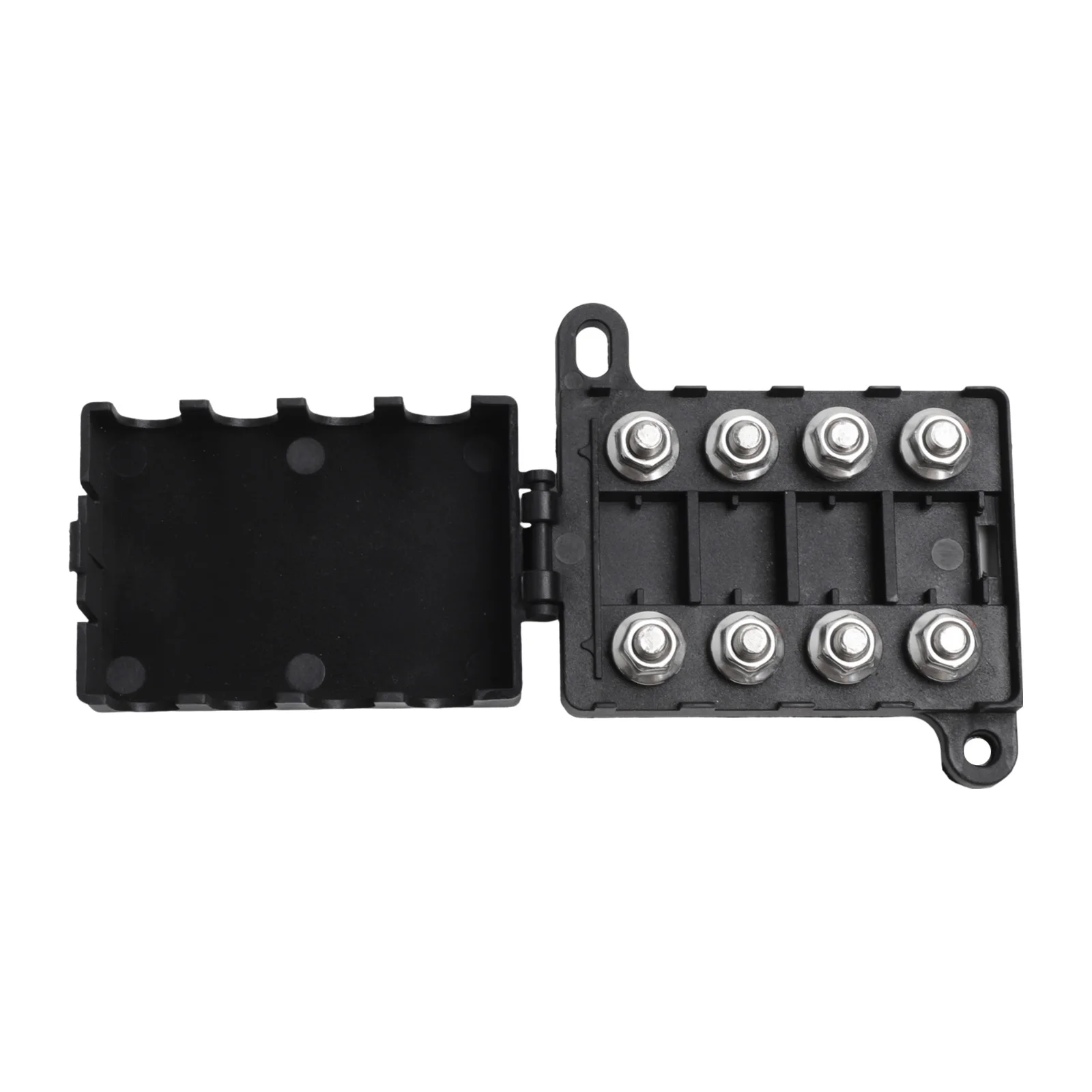 Car Fuse Holder Block 4 Way For Midi Fuse Holder Block 200A Max 4 Fuses 8 Lugs Dual Battery Setups 4x4 Car Accessories