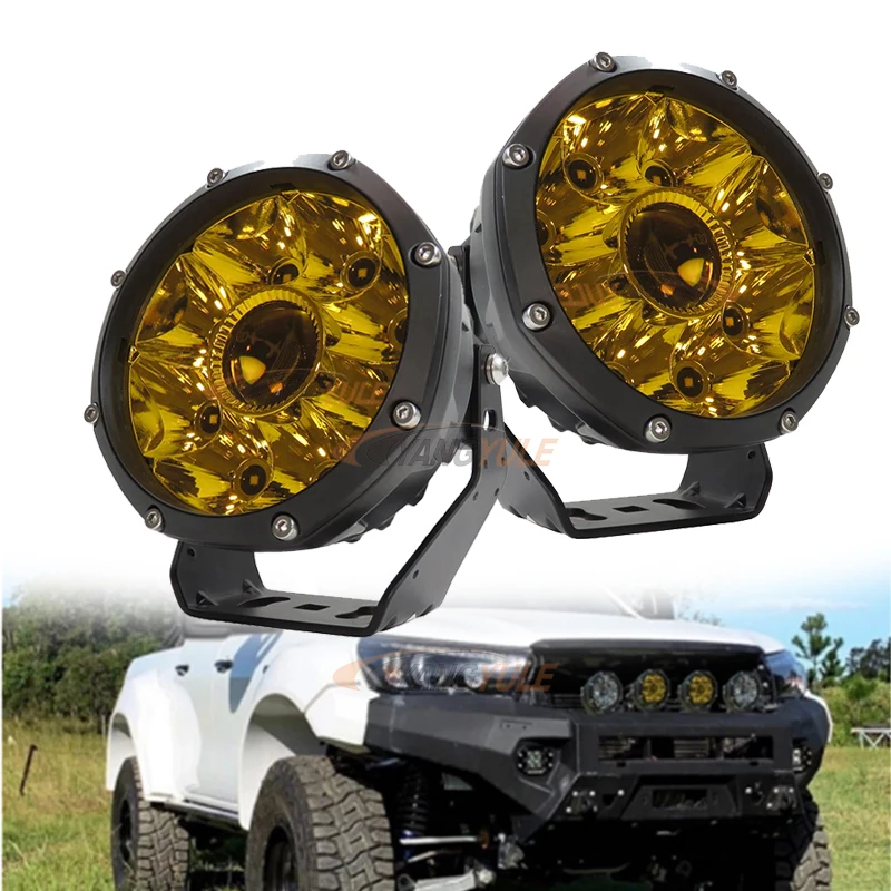 

Фасветильник дальнего света 4x4, 5 дюймов, светодиодсветодиодный фары дальнего света, передние противотуманные фары