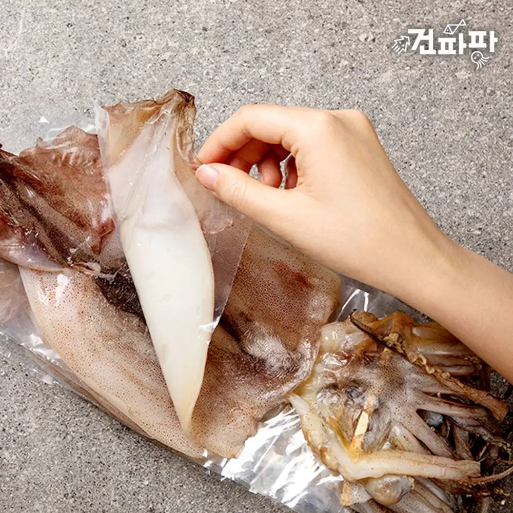 [품질보증]국내산 동해안 반건조오징어 피데기 왕 사이즈 5미 (약 900g) 