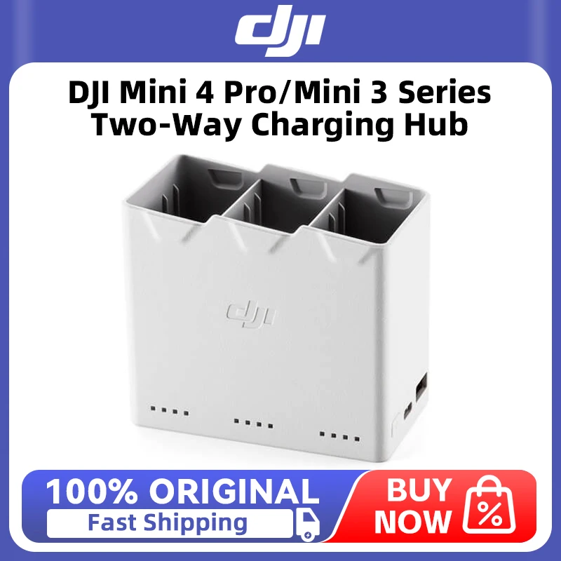 Dji mini 4 proおよびmini 3シリーズ充電ハブ、一度に3つのバッテリー  